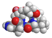 A cyclic pentapeptide